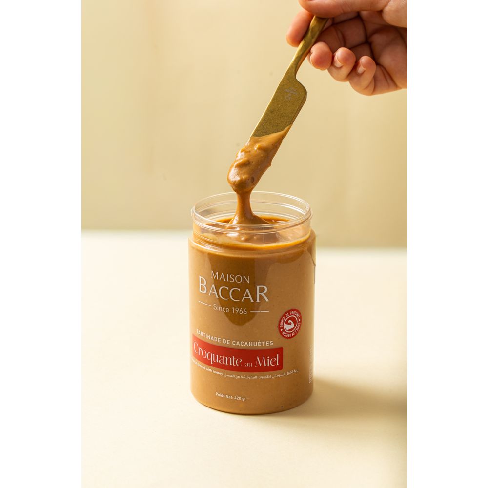 TARTINADE DE CACAHUETES CROQUANTE AU MIEL – Image 2
